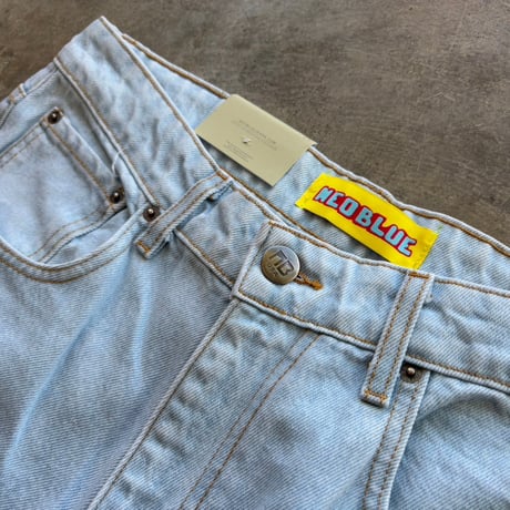 NEO BLUE "SUPER BAGGY JEANS" 2COLORS