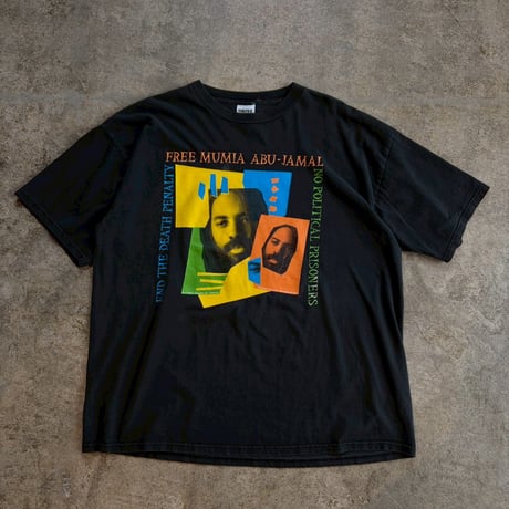 '97 TULTEX  "FREE MUMIA ABU-JAMAL TEE"