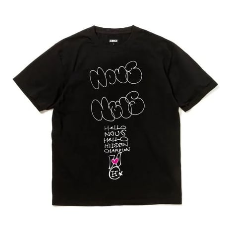 430 "NOUS × HIDDEN KAMIYAMA S/S TEE" 2COLORS