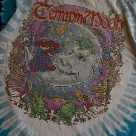 LIQUID BLUE '00 GRATEFUL DEAD "TERRAPIN MOON TIE-DYE TEE"