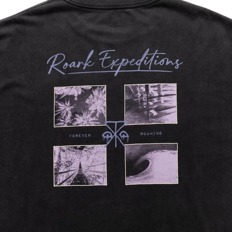 ROARK "EXPEDITIONS PHOTO" WELL WORN L/S TEE (RLTJ1202-BLK)