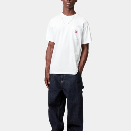 CARHARTT WIP "S/S POCKET HEART T-SHIRT" 2COLORS