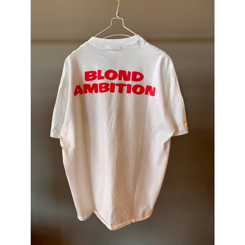 マドンナTシャツ　Madonna Blond Ambition ツアー　USA製 Caka】