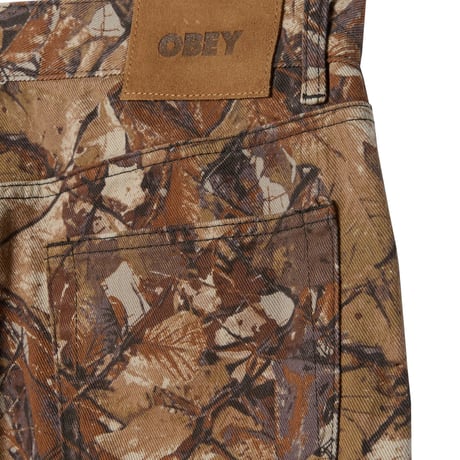 OBEY "CLASSIC BAGGY DENIM" 2COLORS