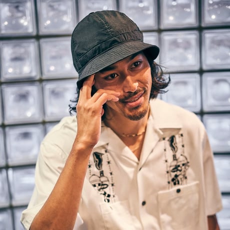 RUTSUBO "RECYCLE NYLON BALL HAT" 2COLORS