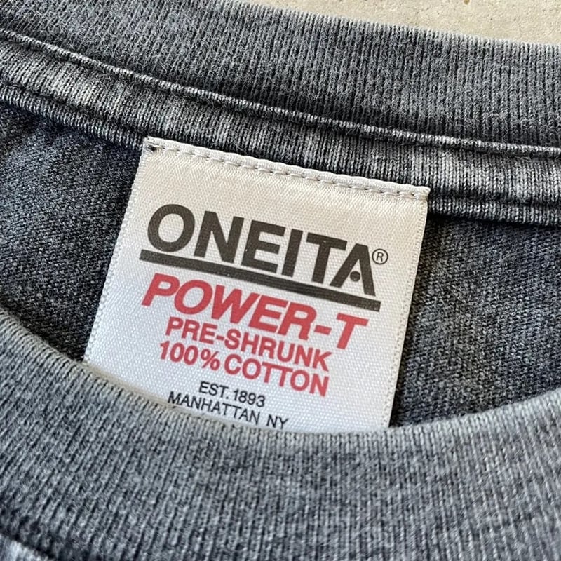 90s ONEITAボディ　企業T  ロンT  XL c2e47b4cc792f2d442bb21f12d0d46