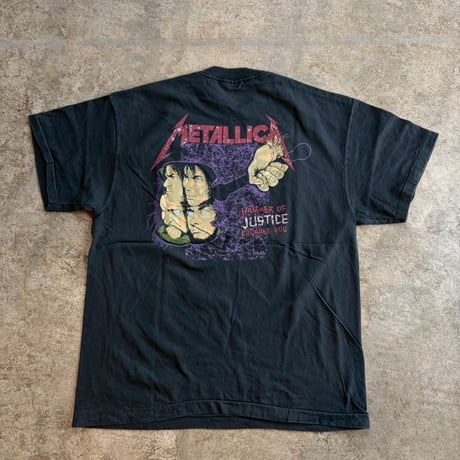 METALLICA DAMAGED JUSTICE TEE(NEW)