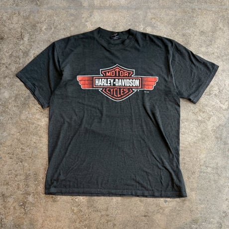 90's HARLEY-DAVIDSON "LOGO PRINT S/S TEE"