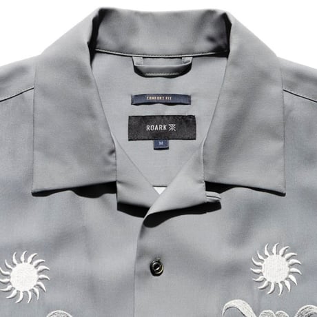 ROARK "PALM EMBROIDERY" GONZO S/S