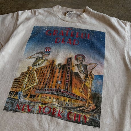 '95 ONEITA "GRATEFUL DEAD RADIO CITY TEE"