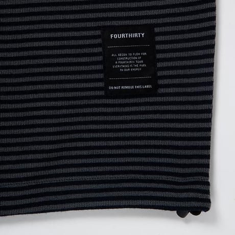 430 "L/S BDR KNIT C&S" 2COLORS