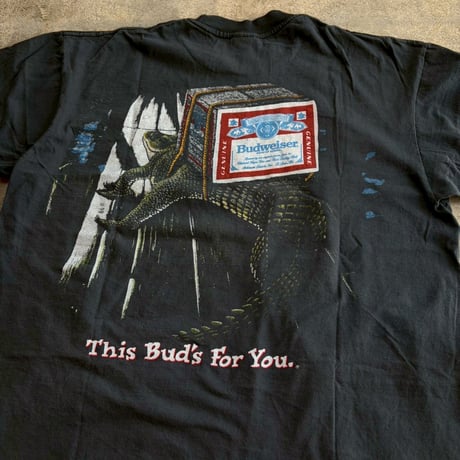BUDWEISER CROCODILE TEE(NEW)