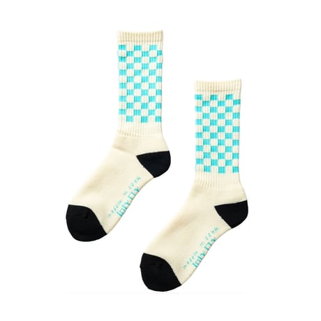 RUTSUBO "CHECKER SOCKS" 4COLORS