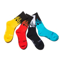 RUTSUBO "FLAME SOCKS (RUTSUBO×I&ME" ４COLORS