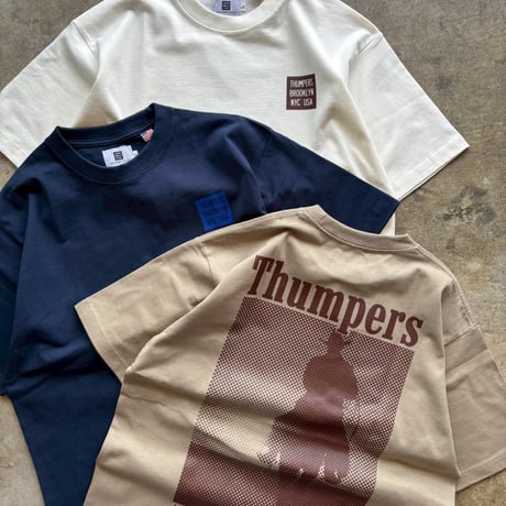 THUMPERS NYC "COWBOY TEE" 3COLORS