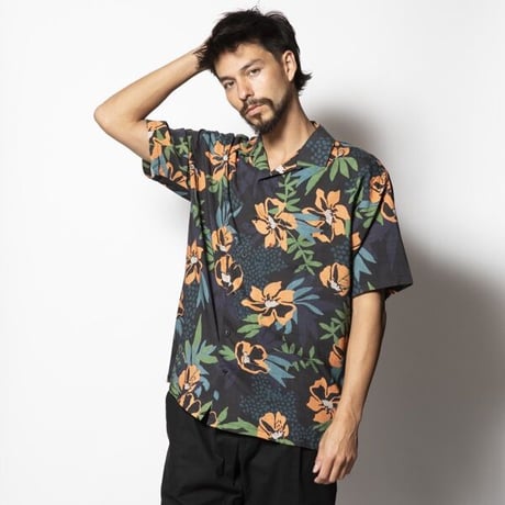 ROARK REVIVAL "JOURNEY TAHITI NUI" S/S WOVEN - COMFORT FIT