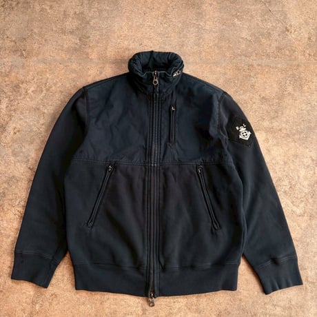 90's POLO RALPH LAUREN "PANELLED SWEATSHIRT JACKET"