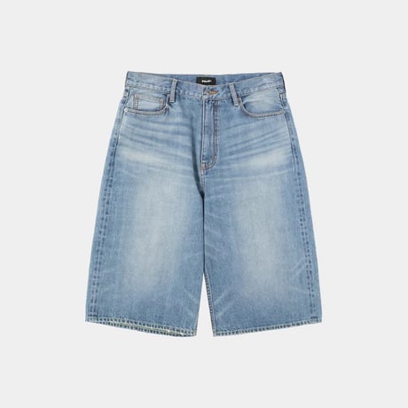 HUF WORLDWIDE "EXPRESSION WASHED DENIM BAGGY SHORT"