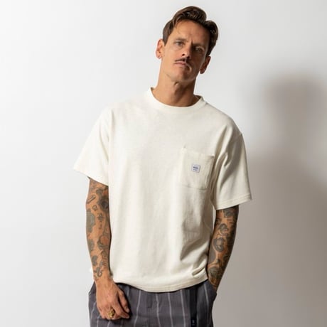 ROARK "H/W HEMPCOTTON S/S TEE" 2COLORS