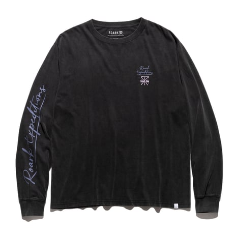 ROARK "EXPEDITIONS PHOTO" WELL WORN L/S TEE (RLTJ1202-BLK)