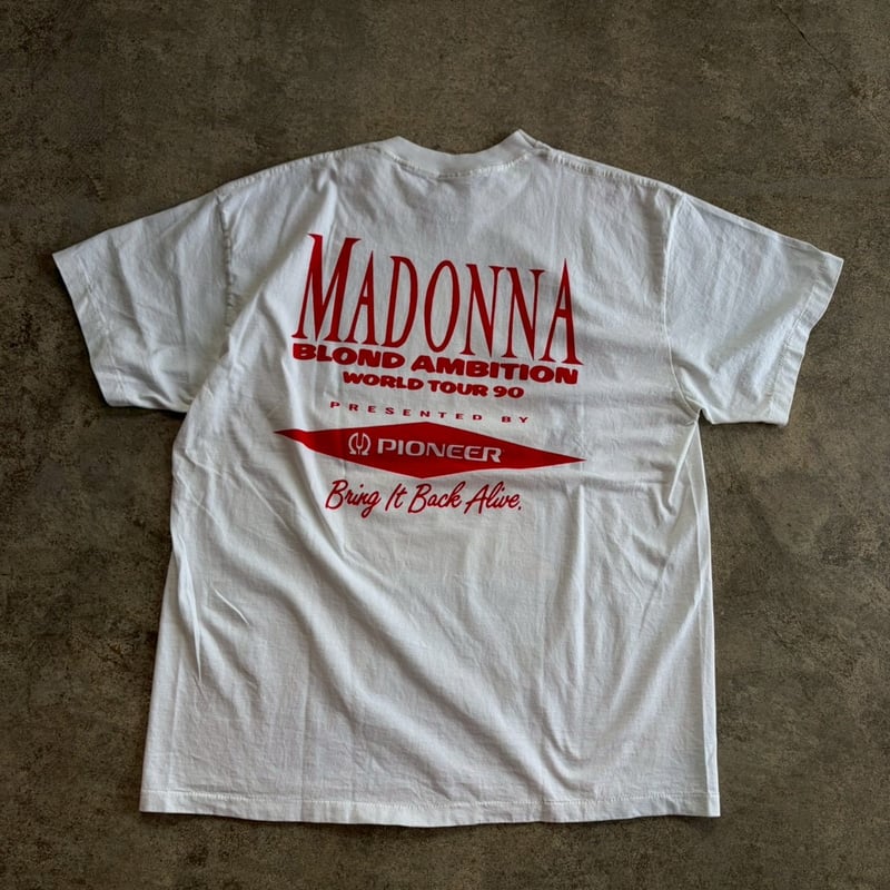MADONNA BLOND AMBITION WORLD TOUR TEE(NEW) | ye
