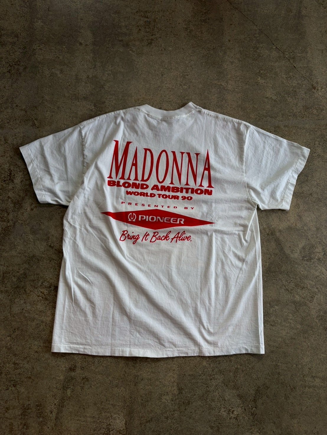 MADONNA BLOND AMBITION WORLD TOUR TEE(NEW) | ye