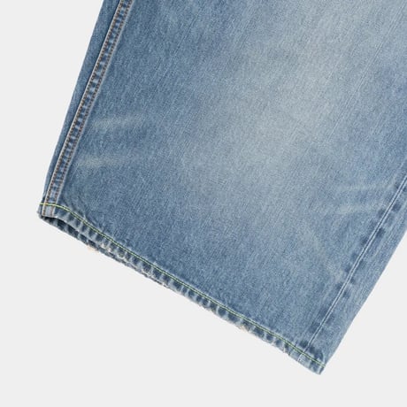 HUF WORLDWIDE "EXPRESSION WASHED DENIM BAGGY SHORT"