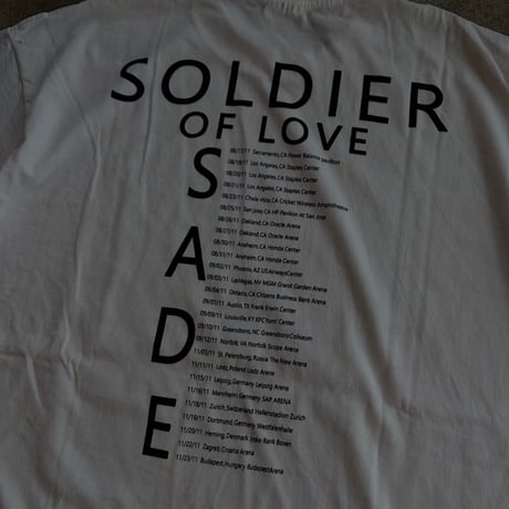 SADE SOLDIER OF LOVE TEE(NEW)