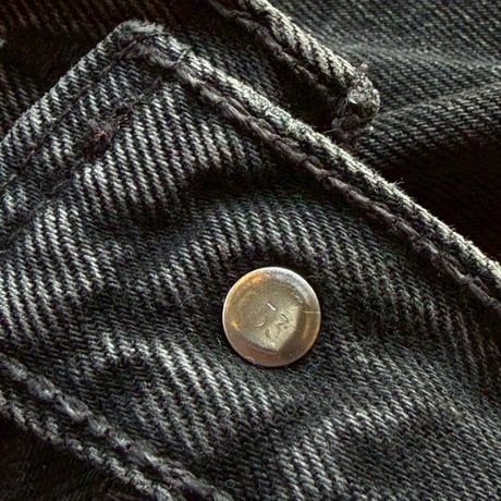 90's LEVI'S  "501 BLACK DENIM PANTS"