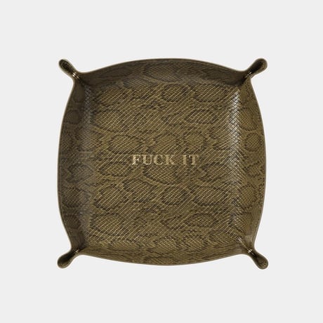 HUF WORLDWIDE "SNAKESKIN CATCHALL"