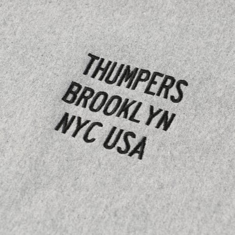 THUMPERS NYC "LOGO CREW NECK" 3COLORS