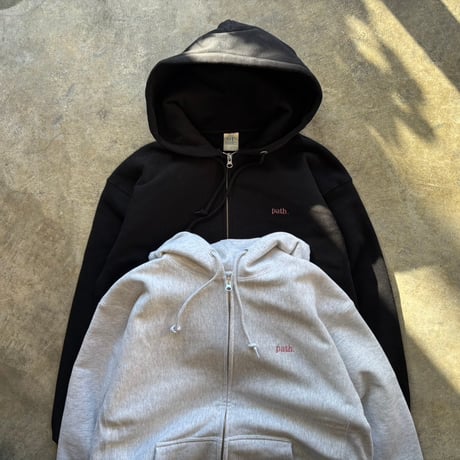 path. "ORIGINAL ZIP UP HOODIE" 4COLORS