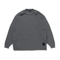 430 "L/S BDR KNIT C&S" 2COLORS