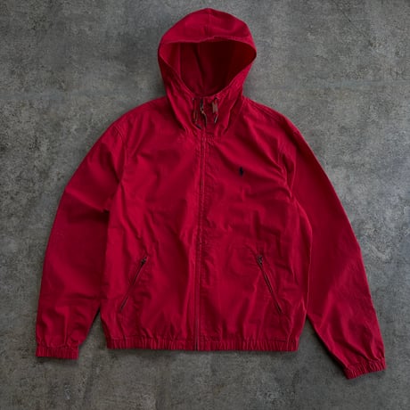 POLO RALPH LAUREN  "COTTON HOODED JACKET"