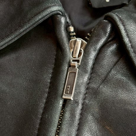EDDIE BAURE  "LAMBSKIN LEATHER JACKET"