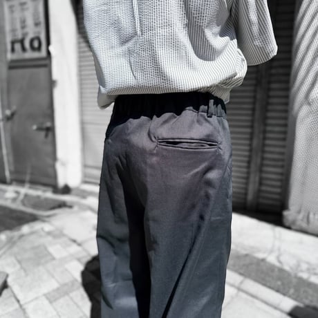 RUTSUBO "TWIST WIDE EASY PANTS" 2COLORS