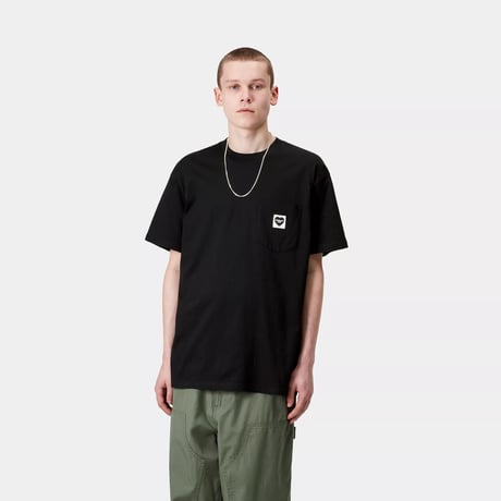 CARHARTT WIP "S/S POCKET HEART T-SHIRT" 4COLORS