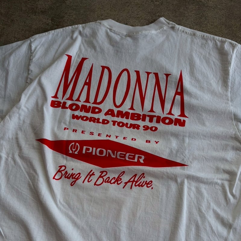 MADONNA BLOND AMBITION WORLD TOUR TEE(NEW) | ye