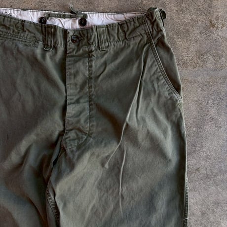 40's U.S.ARMY  "M-1943 FIELD PANTS"