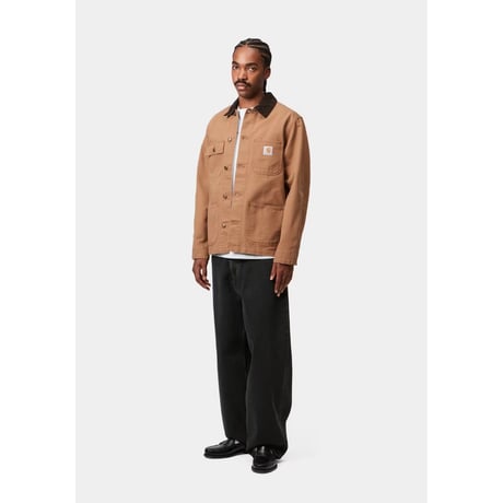 CARHARTT WIP "BRANDON PANT" [BLACK SOTNE WASHED]
