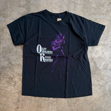 "OZZY OSBOURNE×RANDY ROADS TEE"