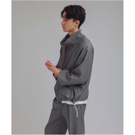 AMNE "GABARDINE COVERED BLOUSON" 2COLORS