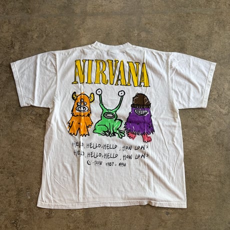 NIRVANA NEVERMIND TEE(NEW)
