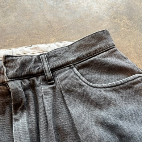 FARAH "TWOTACK WIDE DENIM PANTS" 4COLORS
