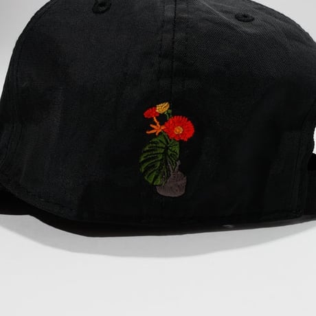 MELPLE "NYLON 6PANEL CAP(BOUUQET)" 2COLORS