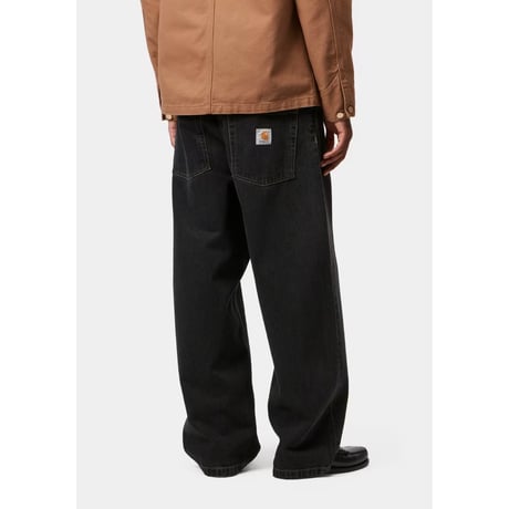CARHARTT WIP "BRANDON PANT" [BLACK SOTNE WASHED]