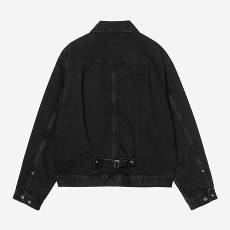 CARHARTT WIP "BELMAR JACKET" [BLACK STONE WASHED]