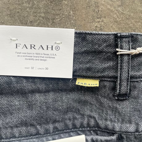FARAH "TWOTACK WIDE DENIM PANTS" 4COLORS