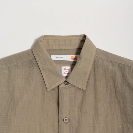MELPLE "LONG SHEER SHIRT" 2COLORS