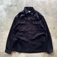 BIG MIKE "CORDUROY WORK SHIRTS" [BLACK]